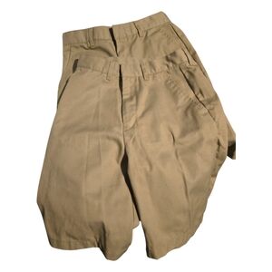 Boy's Kaki School Uniform Shorts